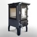 Stove 304-3D, Wood Stove, Fire Pit, Fireplace, Wood Burning Stove, Fire Pits, Cooking, Iron Stove, Mini Stove, Cooking Healter, Tiny House 