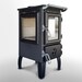 Stove 304-3D, Wood Stove, Fire Pit, Fireplace, Wood Burning Stove, Fire Pits, Cooking, Iron Stove, Mini Stove, Cooking Healter, Tiny House