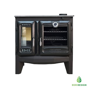 Multifunctional Wood Burning Cast Iron Stove with Oven, Cooking Stove, Wood Burning Stove, Fire Pit, Iron Stove, Tiny House, Cooking Healter image 7