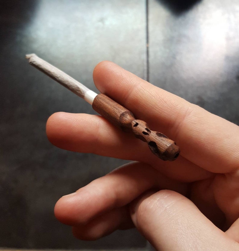 Handmade Wooden Cigarette Filter Tip Holder BODE'S ALIEN Etsy