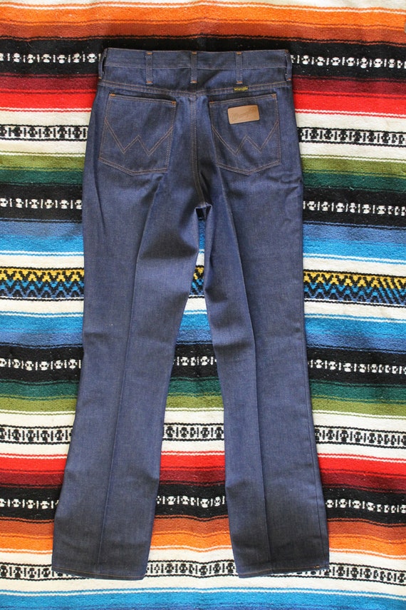 RARE Perfect NOS Dead Stock Wrangler Dark Wash Jea
