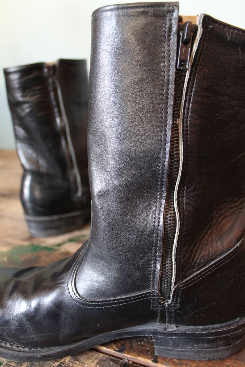 Vintage Roper Boots Size 9 Cowboy Boots Made in USA Union Made