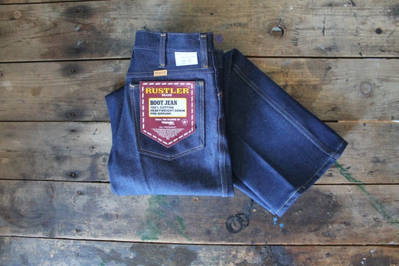 Vintage NOS | Dead Stock Jeans | Boot Cut | Dark D