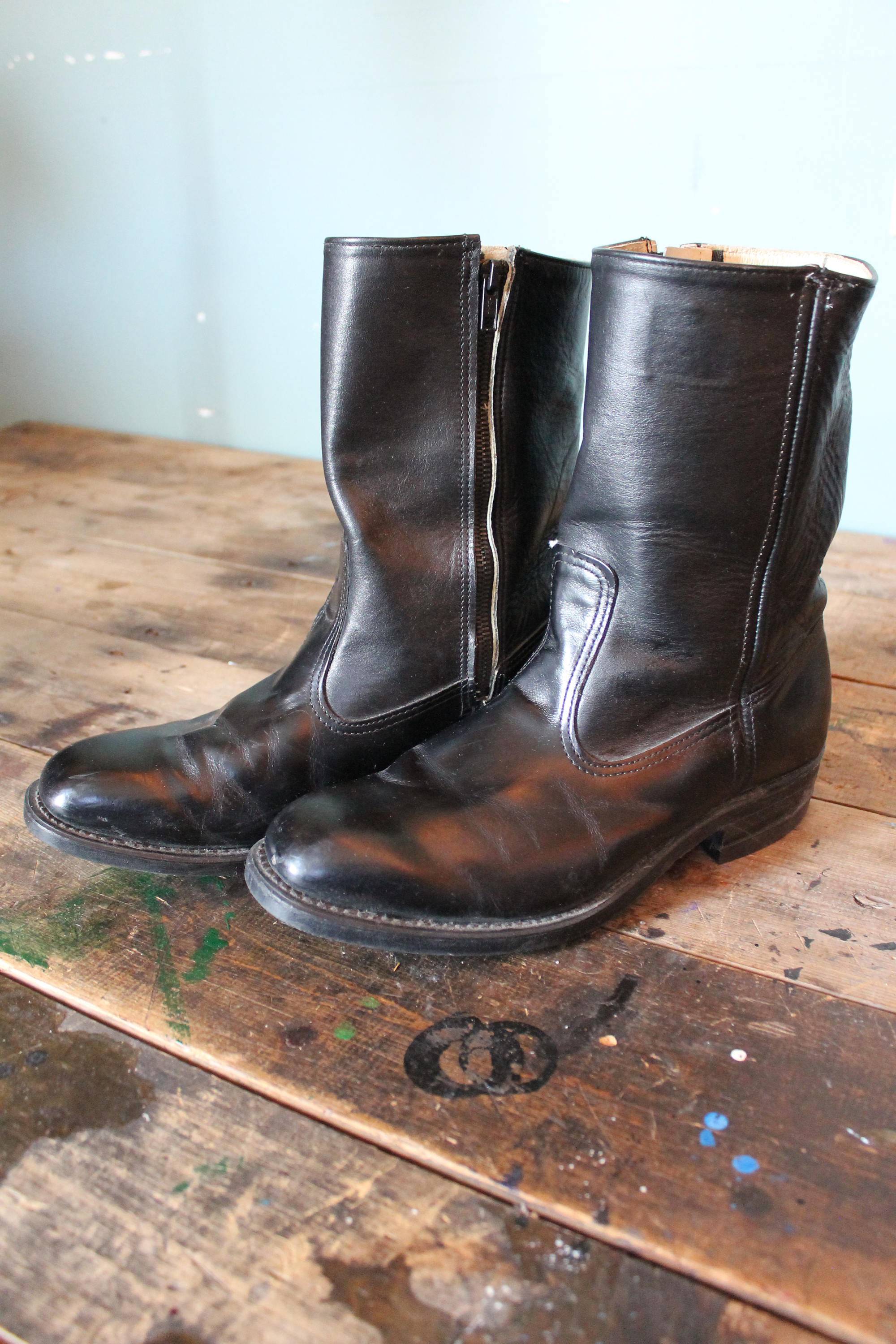 Vintage Roper Boots Cowboy Boots Size 9 Union Made - Etsy