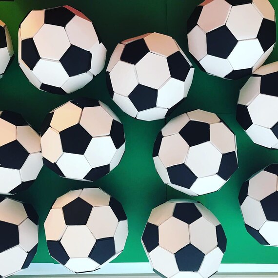 Soccer Ball Party Favorsoccer Centerpiece Soccer Etsy