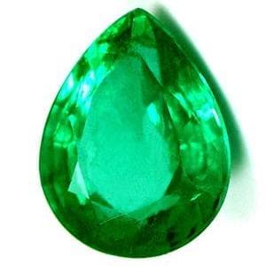 Gorgeous GIA Certified Pear Shaped Natural Green Emerald 2.27ct weight