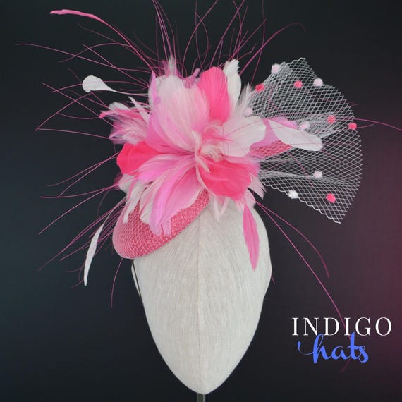 CUSTOMIZE - Multi shades of pink feathers