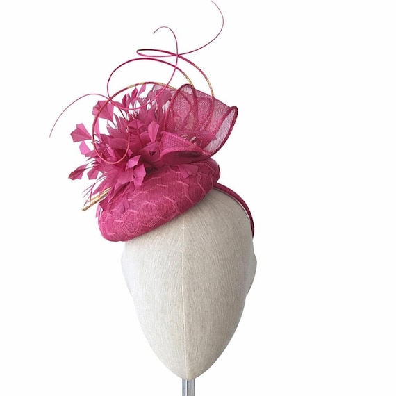 KALEIDO - Magenta feather with quills