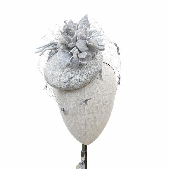 VERONA - Gray with hydrangea and bows