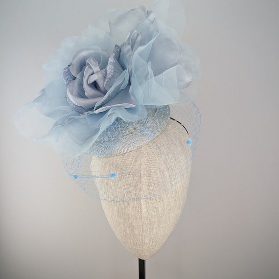 Blue Rose Hat