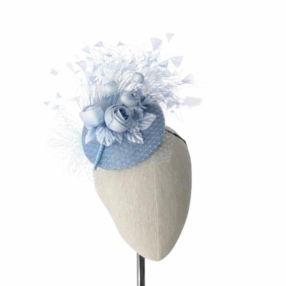 VIENNA - Light blue with flowers