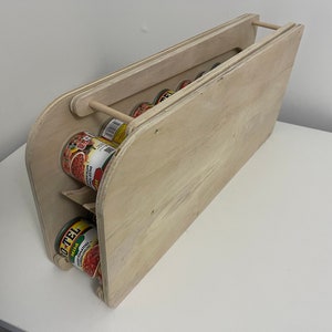 HDCR-1 Rotating Can Rack | Pantry Organization | Prepper Storage ...