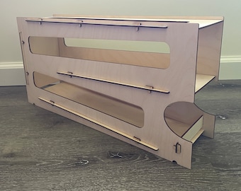 CR-1 Wooden Can Rack Dispenser Organizer