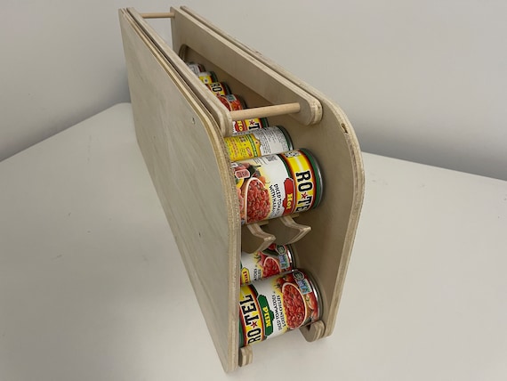 HDCR-1 Rotating Can Rack Pantry Organization Prepper Storage