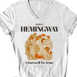 Farewell to Arms by Hemingway Shirt or Sweatshirt, Hemingway Gift,  Classic American Literature Gift, Book Lover Gift, Literary Gift
