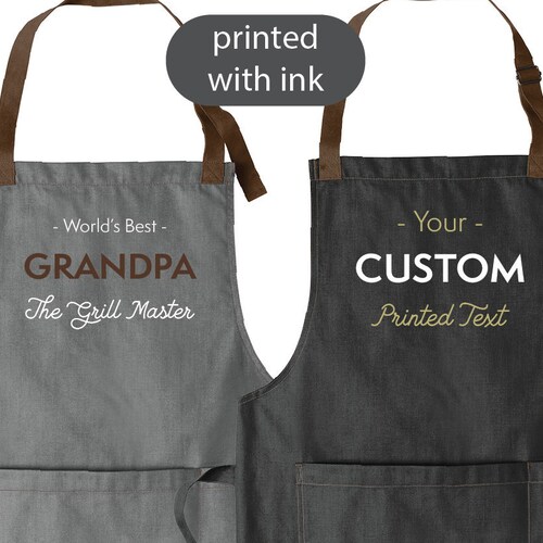 Custom Apron - Personalized Birthday Gifts For Dad, Grandpa - Legend In The Kitchen
