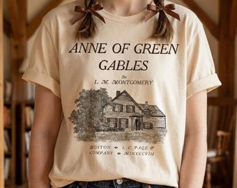 Anne auf Green Gables Shirt & Sweatshirt Anne auf Green Gables Geschenk Klassisches Buchgeschenk Literarisches Geschenk Bücherwurm Geschenk Buchliebhaber Lesergeschenk