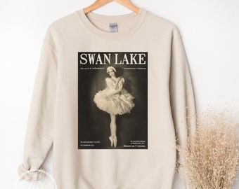 Swan Lake Shirt and Sweatshirt Swan Lake Ballet Gift Swan Lake Sweatshirt Dancer Gift Romantic Ballet Lover Gift Classical Music Tchaikovsky