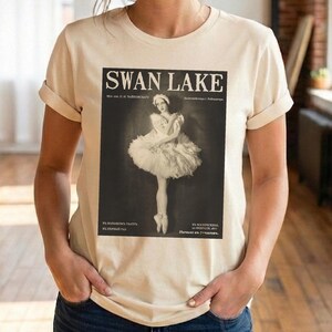 Swan Lake Shirt and Sweatshirt Swan Lake Ballet Gift Swan Lake Sweatshirt Dancer Gift Romantic Ballet Lover Gift Classical Music Tchaikovsky image 7