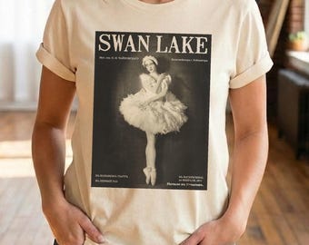 Swan Lake Shirt and Sweatshirt Swan Lake Ballet Gift Swan Lake