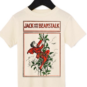 Jack and the Beanstalk Shirt, Toddler, Youth, Adult, Classic Fairytale Bedtime Story Lover Literary Toddler Birthday Gift Family Matching