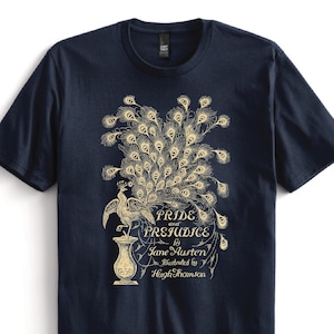 Pride and Prejudice Shirt, Super Soft Jane Austen Tee, Jane Austen Gift Pride and Prejudice Gift Pemberley T-Shirt Literary Bookish Gift