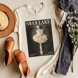 Swan Lake Shirt and Sweatshirt Swan Lake Ballet Gift Swan Lake Sweatshirt Dancer Gift Romantic Ballet Lover Gift Classical Music Tchaikovsky image 3