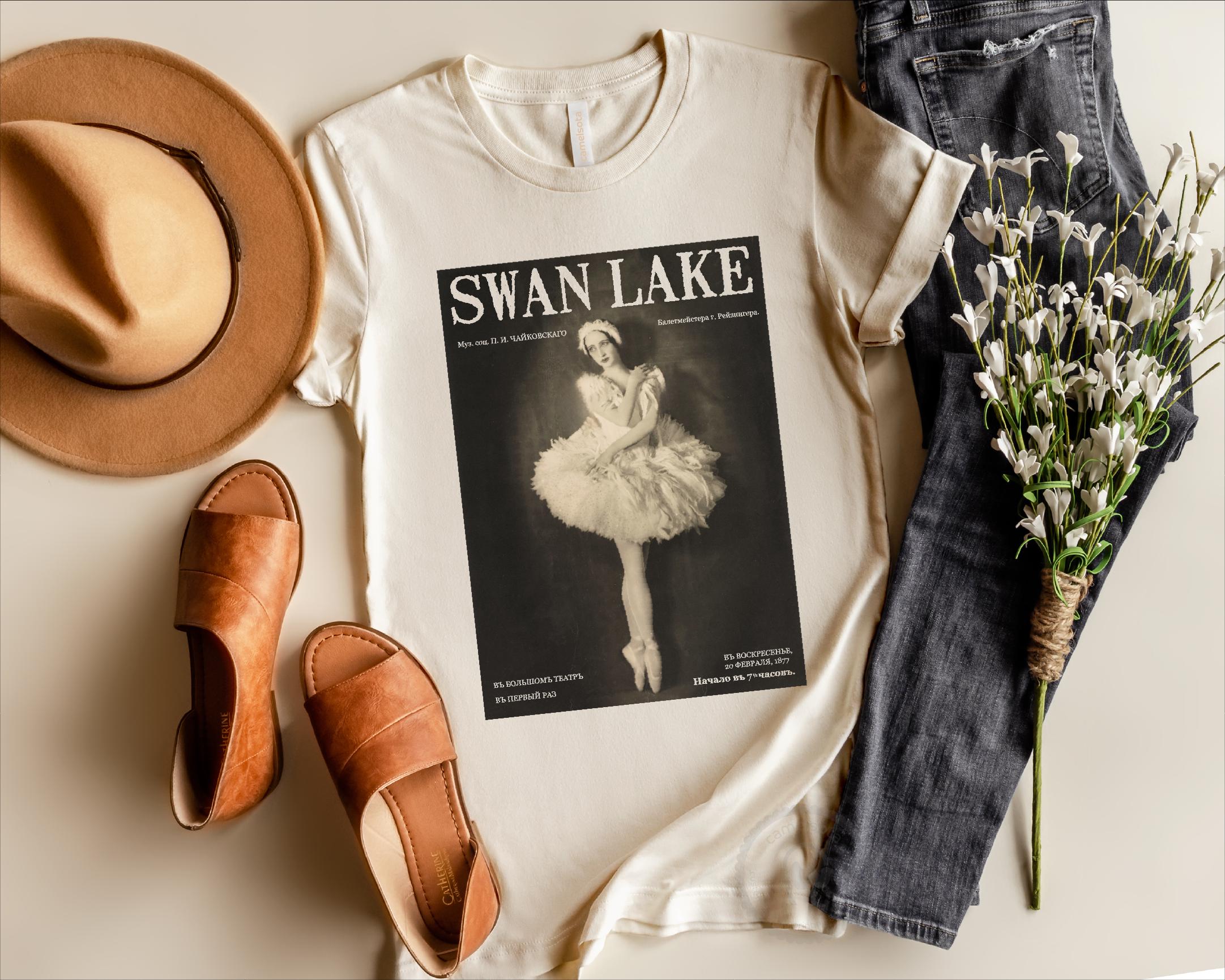 Swan Lake Shirt and Sweatshirt Swan Lake Ballet Gift Swan Lake