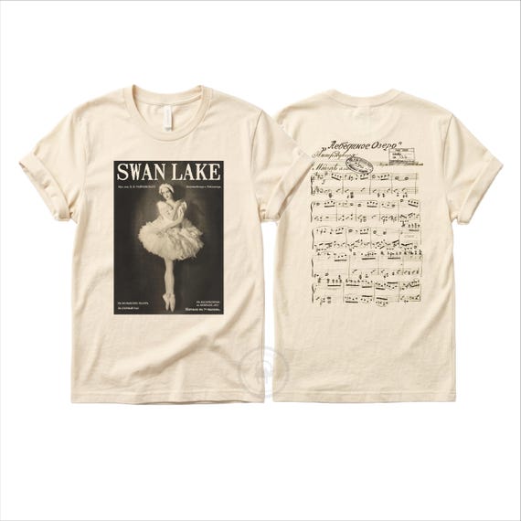 Swan Lake Shirt and Sweatshirt Swan Lake Ballet Gift Swan Lake Sweatshirt Dancer Gift Romantic Ballet Lover Gift Classical Music Tchaikovsky