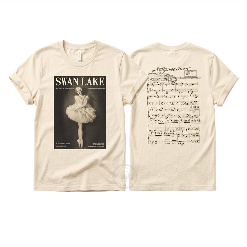 Swan Lake Shirt and Sweatshirt Swan Lake Ballet Gift Swan Lake Sweatshirt Dancer Gift Romantic Ballet Lover Gift Classical Music Tchaikovsky image 8