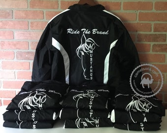 Customized Sport-tek Full-zip Jacket, Monogrammed Warm-up Customized Sport-tek Full-zip Jacket, Monogrammed Warm-up