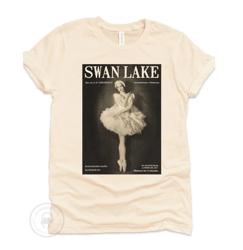 Swan Lake Shirt and Sweatshirt Swan Lake Ballet Gift Swan Lake Sweatshirt Dancer Gift Romantic Ballet Lover Gift Classical Music Tchaikovsky Natural Shirt