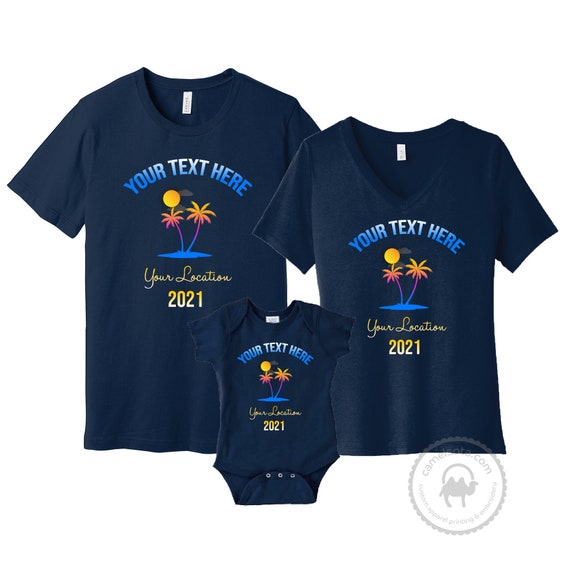 Camisas de vacaciones personalizadas Camisas de vacaciones - Main Image