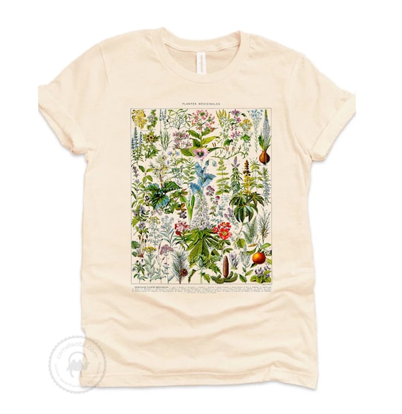 Medicinal Plants Shirt, Herbology Shirt, Plant Lover Gift