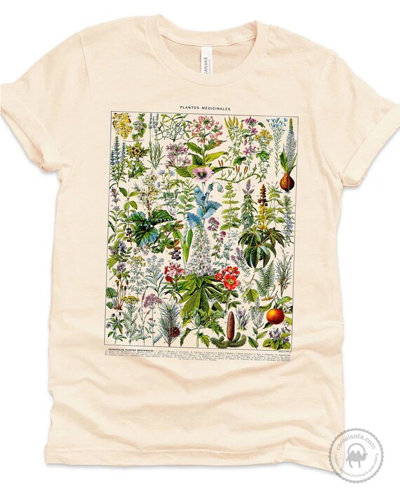 Medicinal Plants Shirt Herbology Shirt Plant Lover Gift Etsy