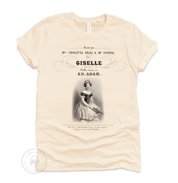 Giselle Shirt, Giselle Sweatshirt Giselle Ballet Shirt Giselle by A. Adam Ballet Gift Dancer Gift Ballet Lover Gift Classical Musician Gift