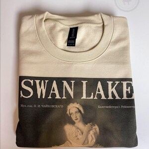 Swan Lake Shirt and Sweatshirt Swan Lake Ballet Gift Swan Lake Sweatshirt Dancer Gift Romantic Ballet Lover Gift Classical Music Tchaikovsky image 4