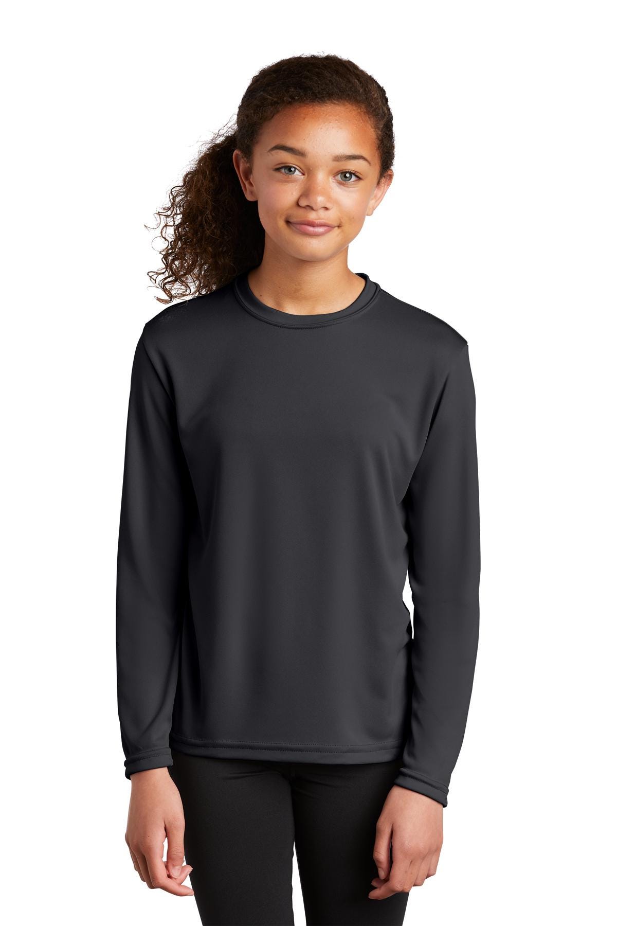 【SATIIIZ】Teeon Sporty Printed Long Sleeve T-Shirt Custom Performance Long Sleeve Shirt Printed With Ink Sport