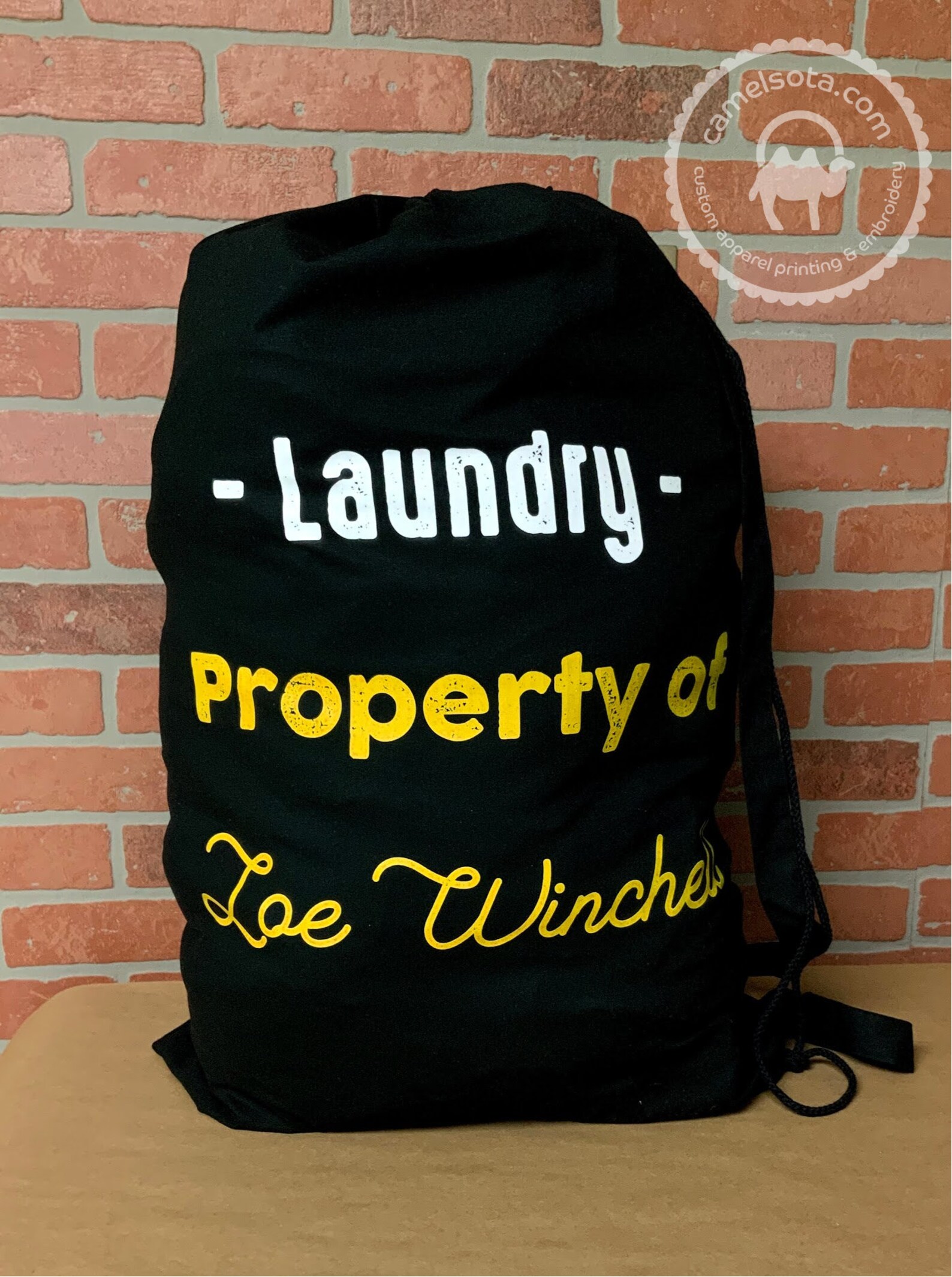 Custom Printed Laundry Bag Personalized Laundry Bag Custom Etsy