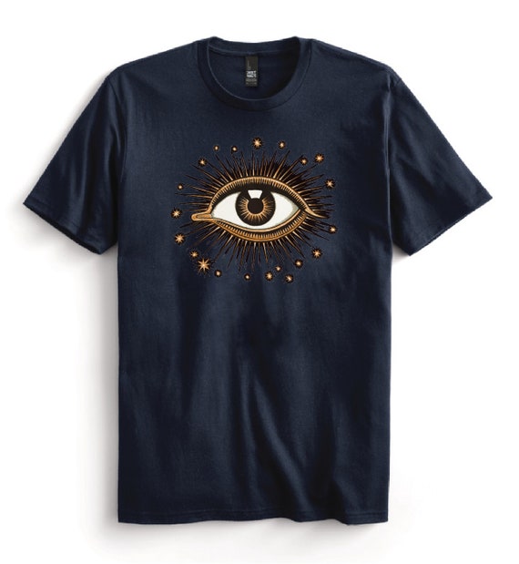 Third Eye Shirt, All Seeing Eye Gift, Vintage Retro Spiritual