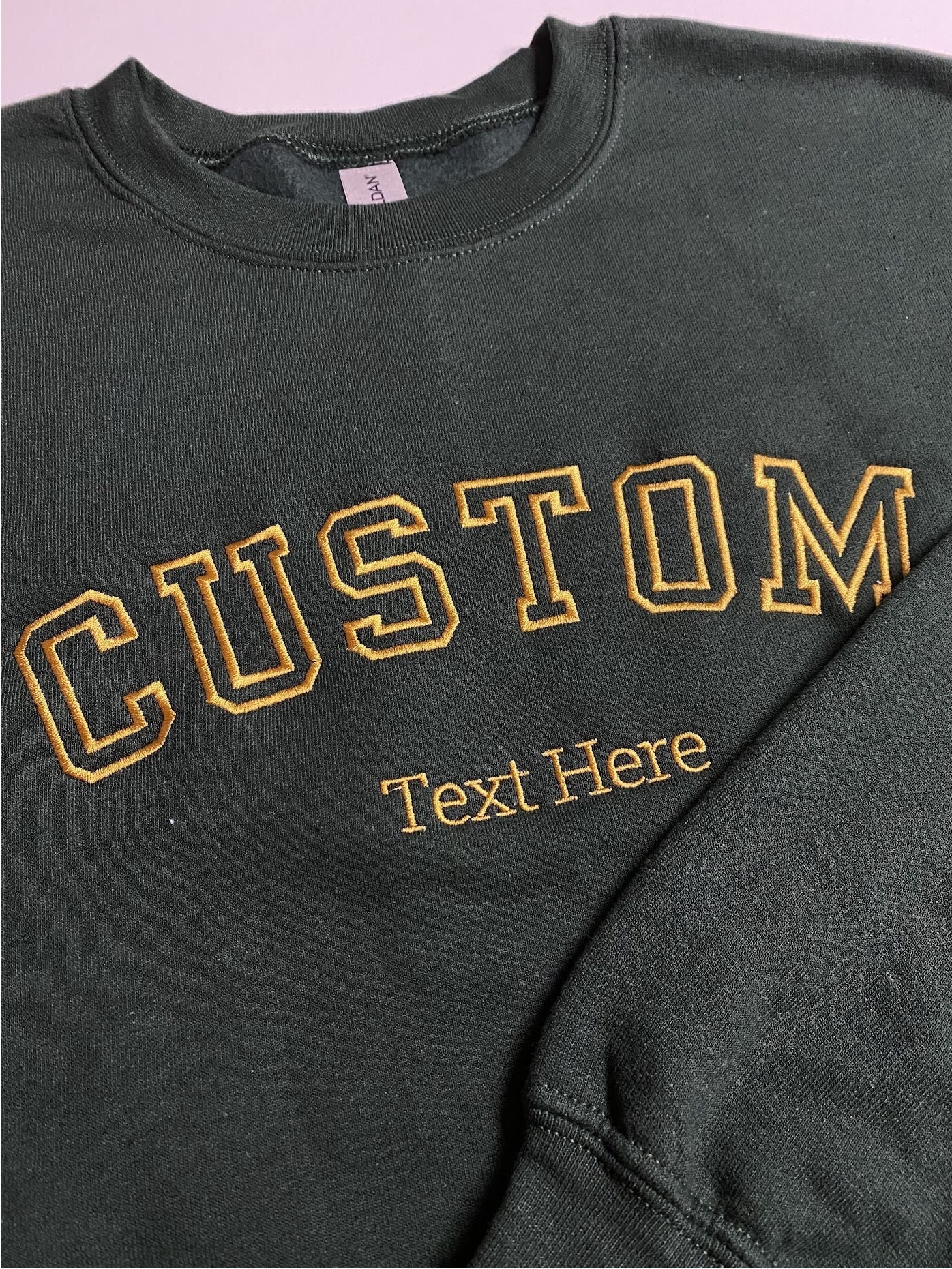 custom embroidered crewneck sweatshirts