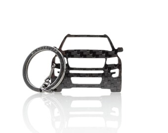 Carbon Fiber Keychain Keyring Compatible with F150 Raptor SVT Explorer