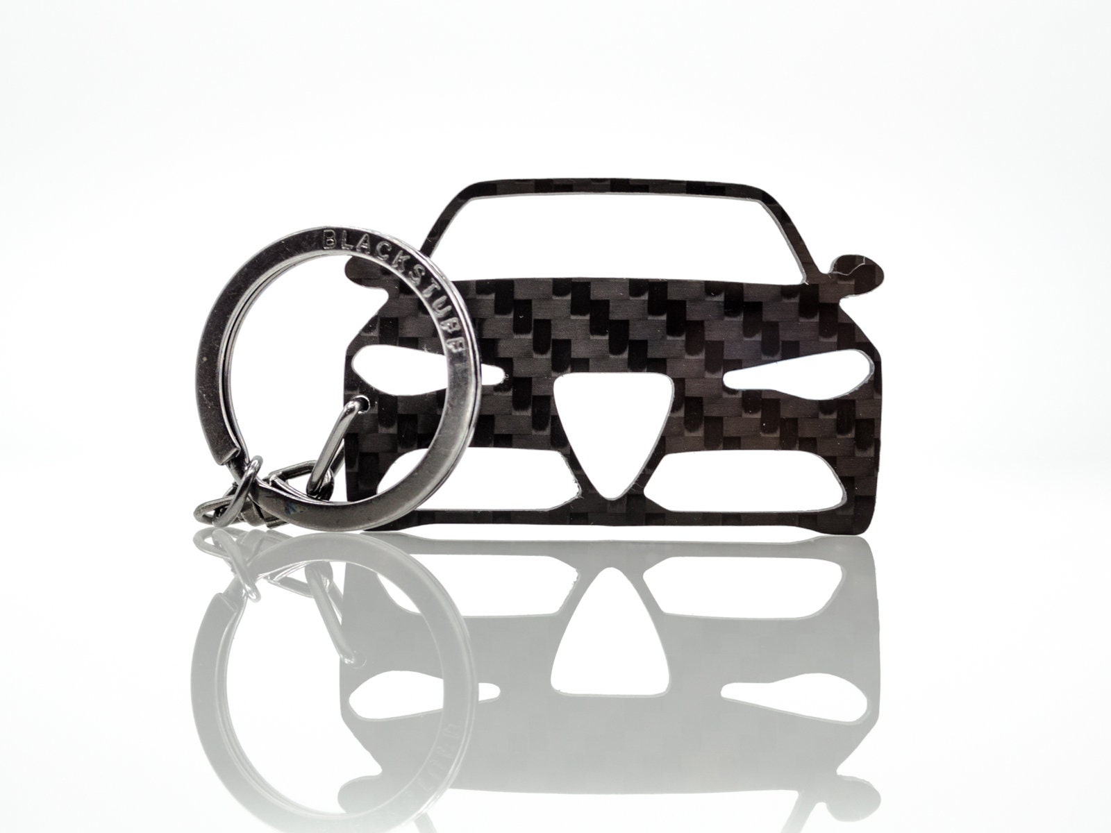 Portachiavi In Pelle Scamosciata Per Alfa Romeo - Con Logo Stelvio, 4C, Mito, Giulietta, Nero - Foto 11