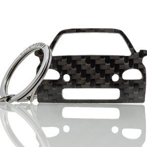 Carbon Fiber Schlüsselanhänger Kompatibel mit Crx del Sol CRV CRZ Integra DC2 DC5 Jazz Prelude