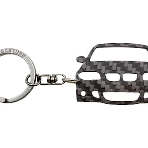 Carbon Fiber Keychain compatible with 1er E81 E82 E87 E88 F52 F40 2019 2er 1502 7er E38 3er F30 F31 F34 E30 G30 G31 G38