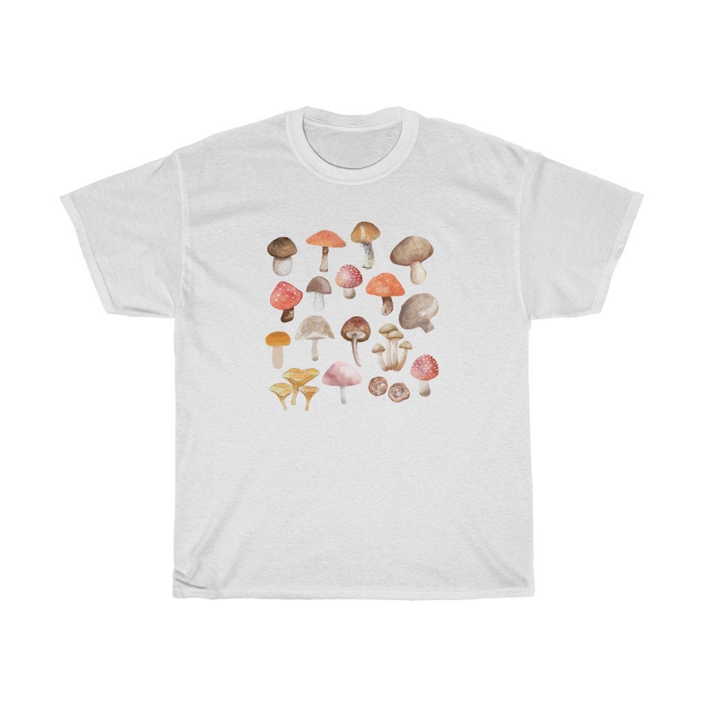 Dark Academia Alt Clothing Cottagecore Shirts Merry Mushroom - Etsy