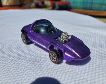 Hot Wheels! 1967 (1968) Silhouette, Purple, Dark Interior, Sweet 16, USA Lower Price!!