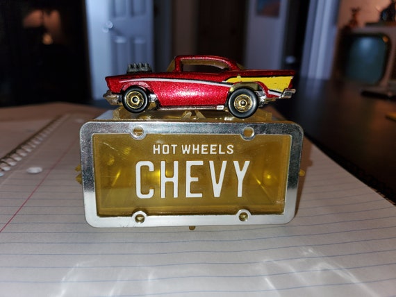 Hot Wheels 1989 57 Chevy Park N Plates Etsy