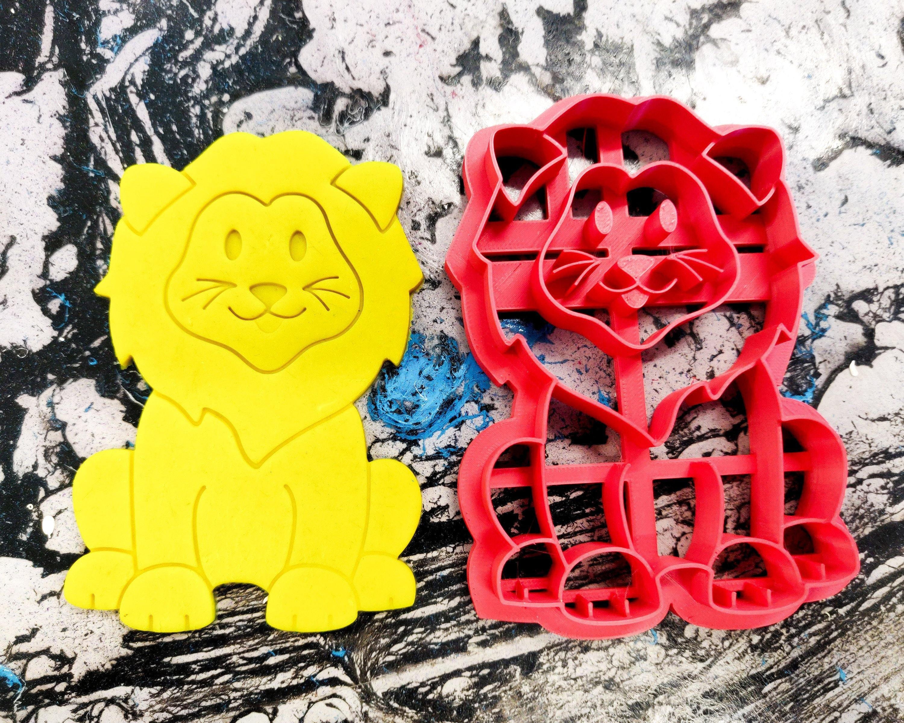 Cute Lion Cartoon Cookie Cutter Animal Cookie Cutter Biscuit Cutter