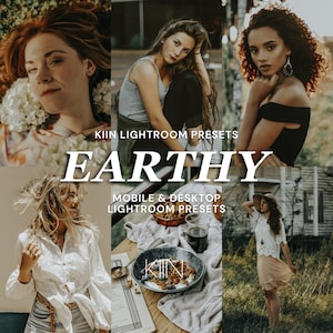 10 EARTHY LIGHTROOM PRESETS Mobile Presets Aesthetic Preset Earthy Preset Instagram Brown Preset Travel Tropical Preset Instagram filter